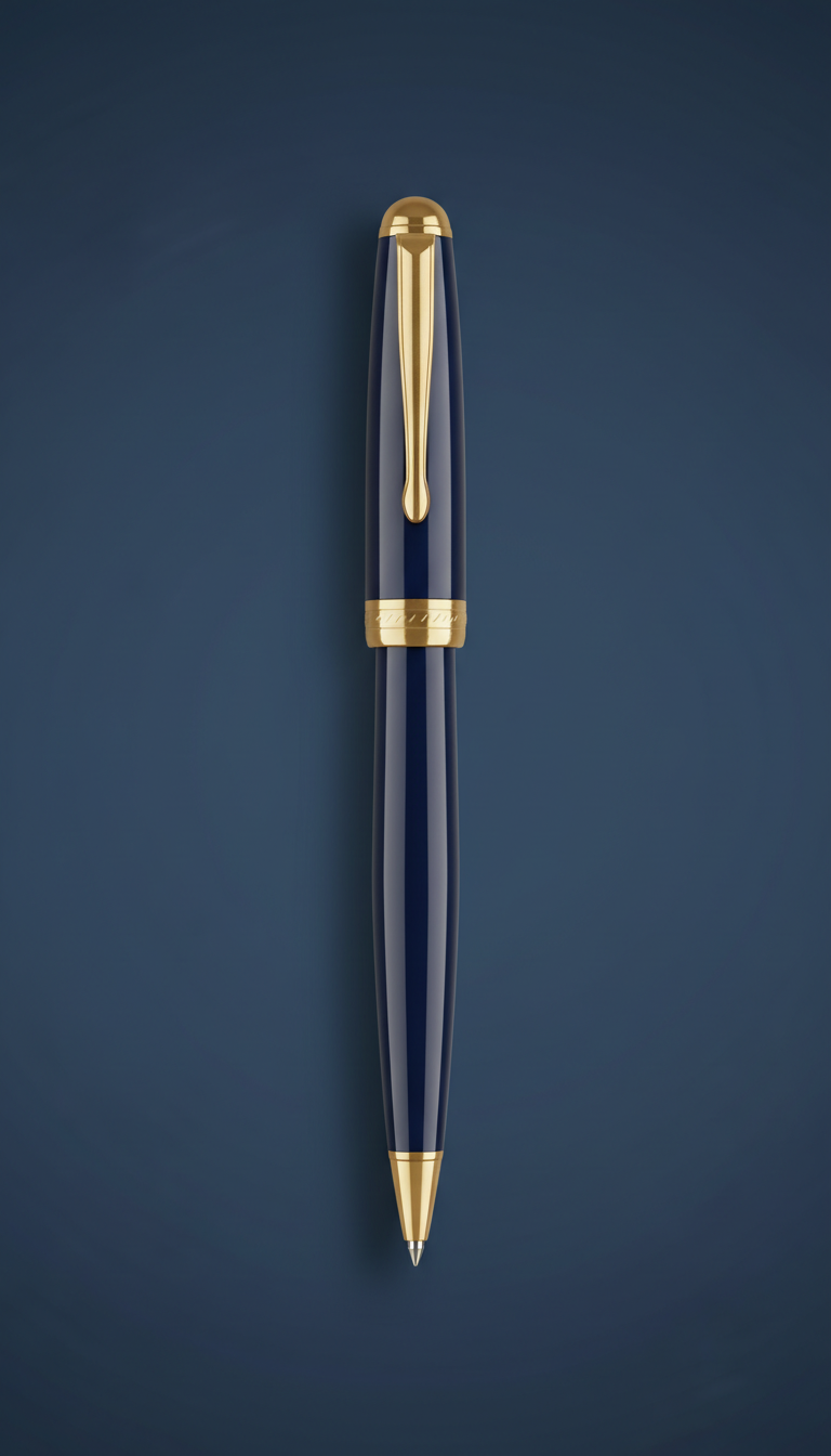 Gold-Accented Signature Pen